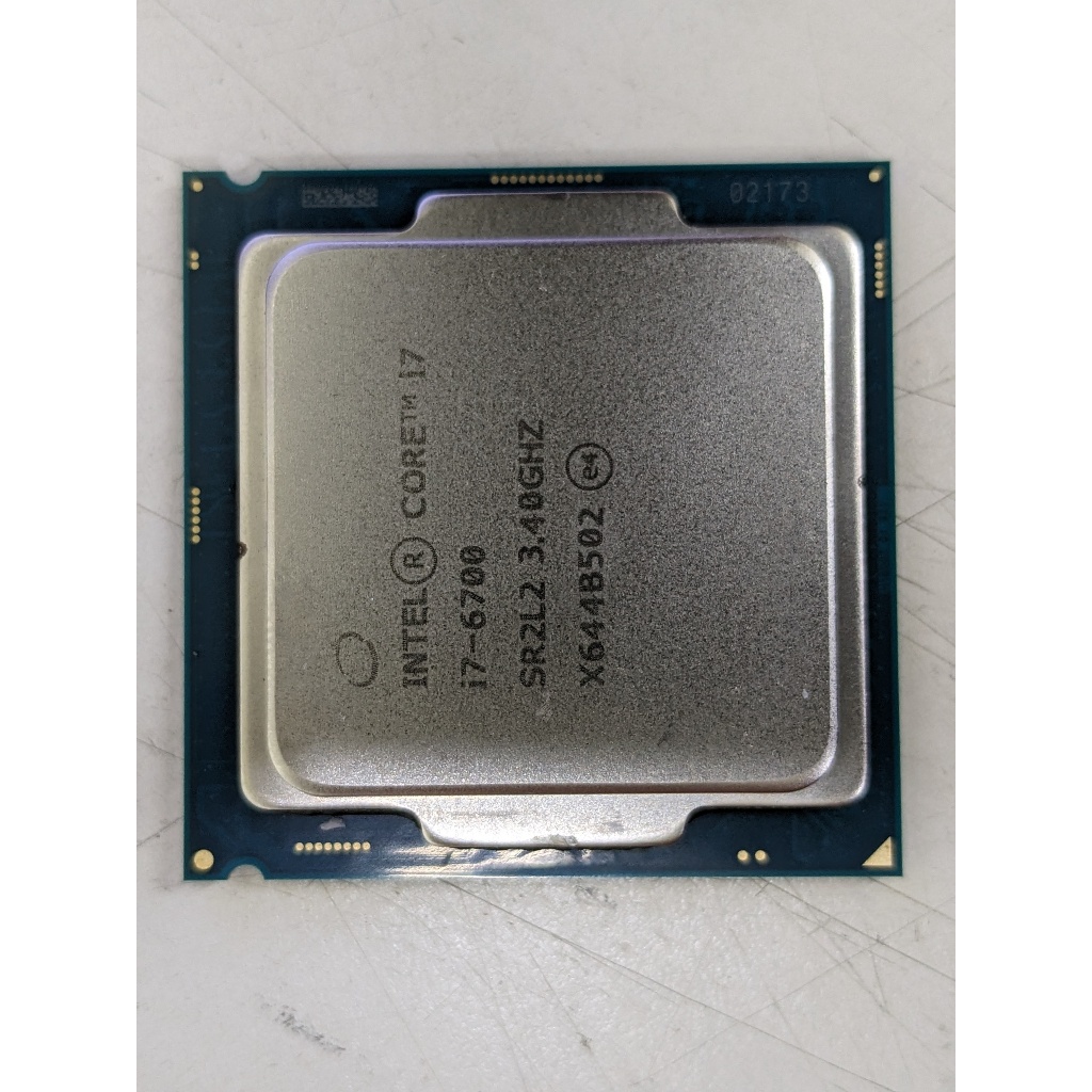 Intel Core i7-6700 3.4G/1151處理器 二手良品 無風扇