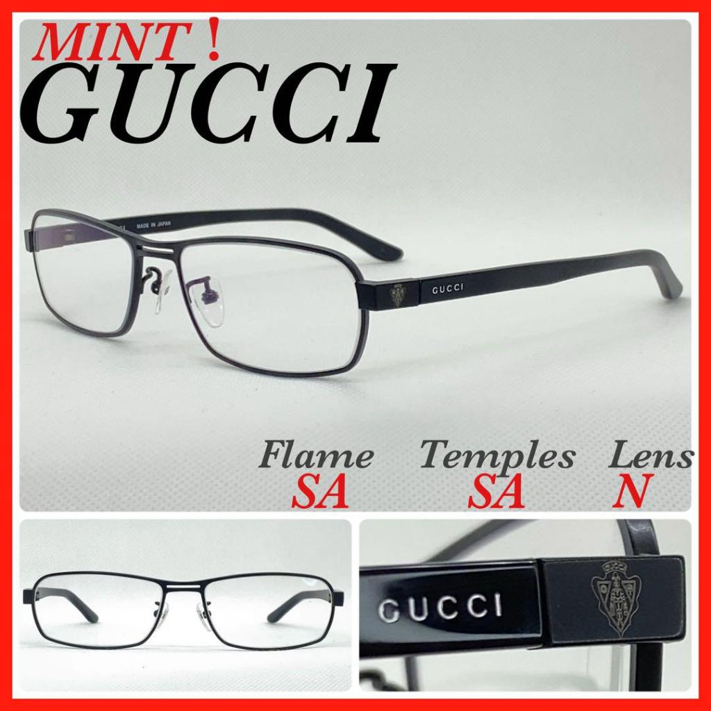 GUCCI 古馳 眼鏡框 GG9652J 日本製造 眼鏡  （二手）【日本直送】