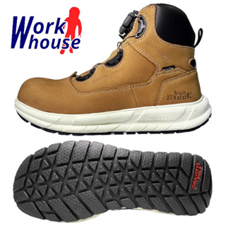 【Work house】IronSteel 絕緣 安全鞋 工作鞋 防水 BOA 快旋鈕 T1422II Marmot