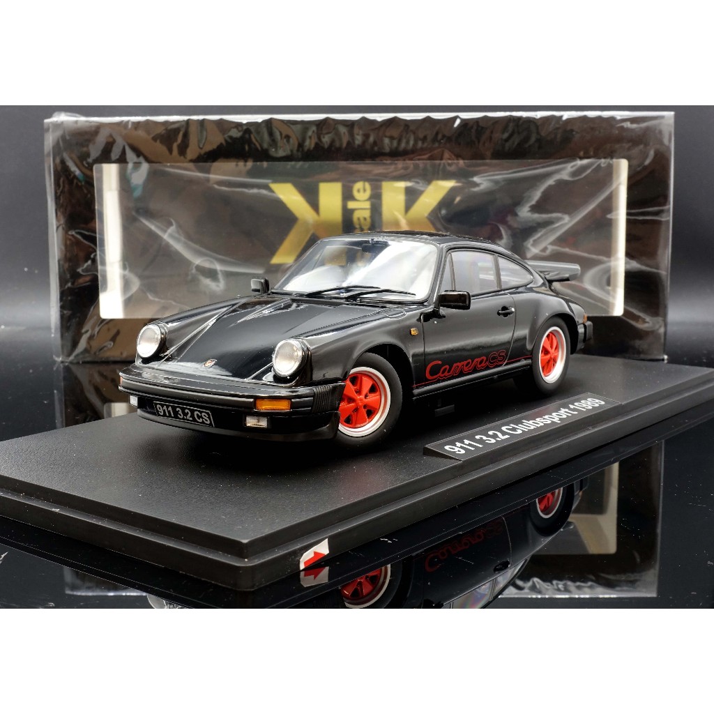 【MASH】現貨特價  KK scale 1/18 Porsche 911 Carrera 3.2 1989 黑