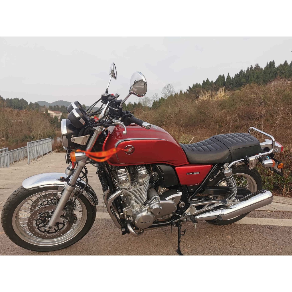 CB1100RS電鍍後扶手  適用於 Honda CB1100RS改裝扶手 CB1100RS 電鍍尾翼 CB1100R