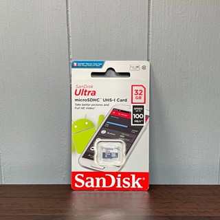 【全新✨】SanDisk 32GB 100MB/s Ultra MicroSDHC TF UHS-I C10 記憶卡