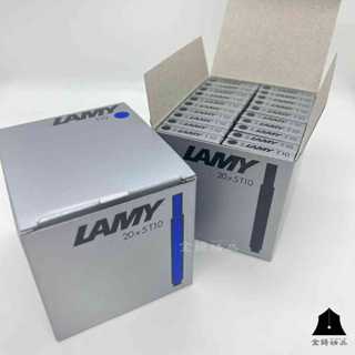 【LAMY 】T10卡式墨水管(藍/黑)鋼筆專用卡水5支入/盒