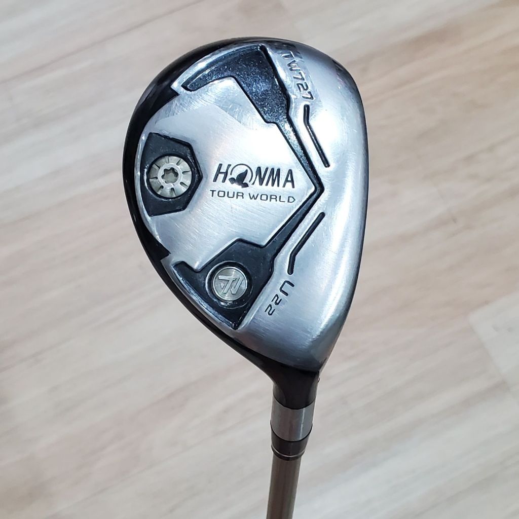 二手超美品 HONMA TW727 U4 22°小雞腿木桿 原廠VIZARD 65 SR桿身 穩定好打有距離 10083