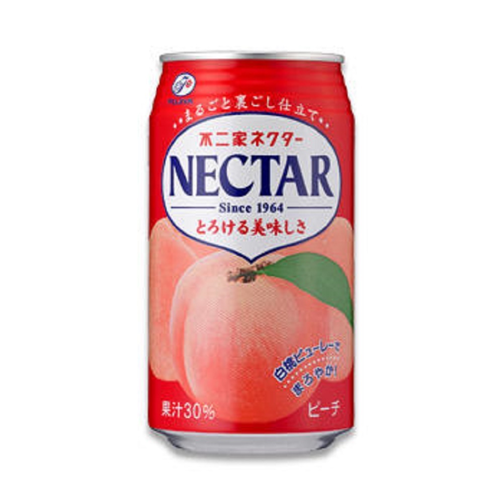【FUJIYA】NECTAR果汁-水蜜桃風味 350ML