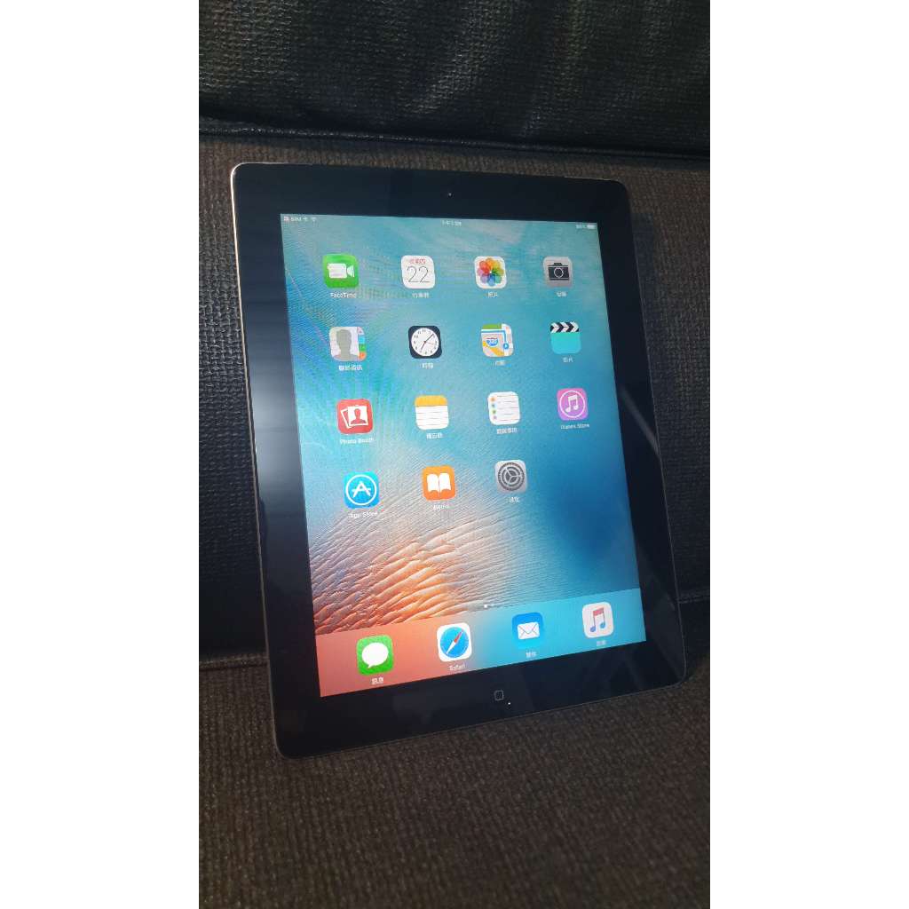 二手機 iPad 2 黑 Black 64G Cellular 插卡版 A1396 (MB001034)