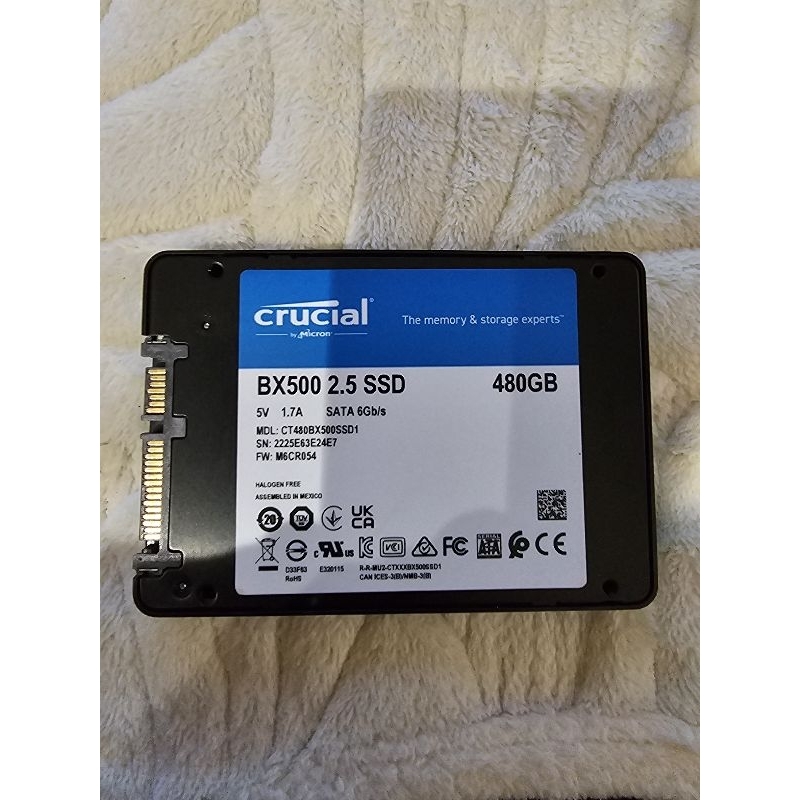 Crucial BX500 480G