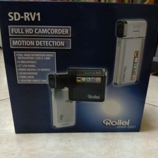 Rollei SD-RV1數位錄影機/相機 全新未使用