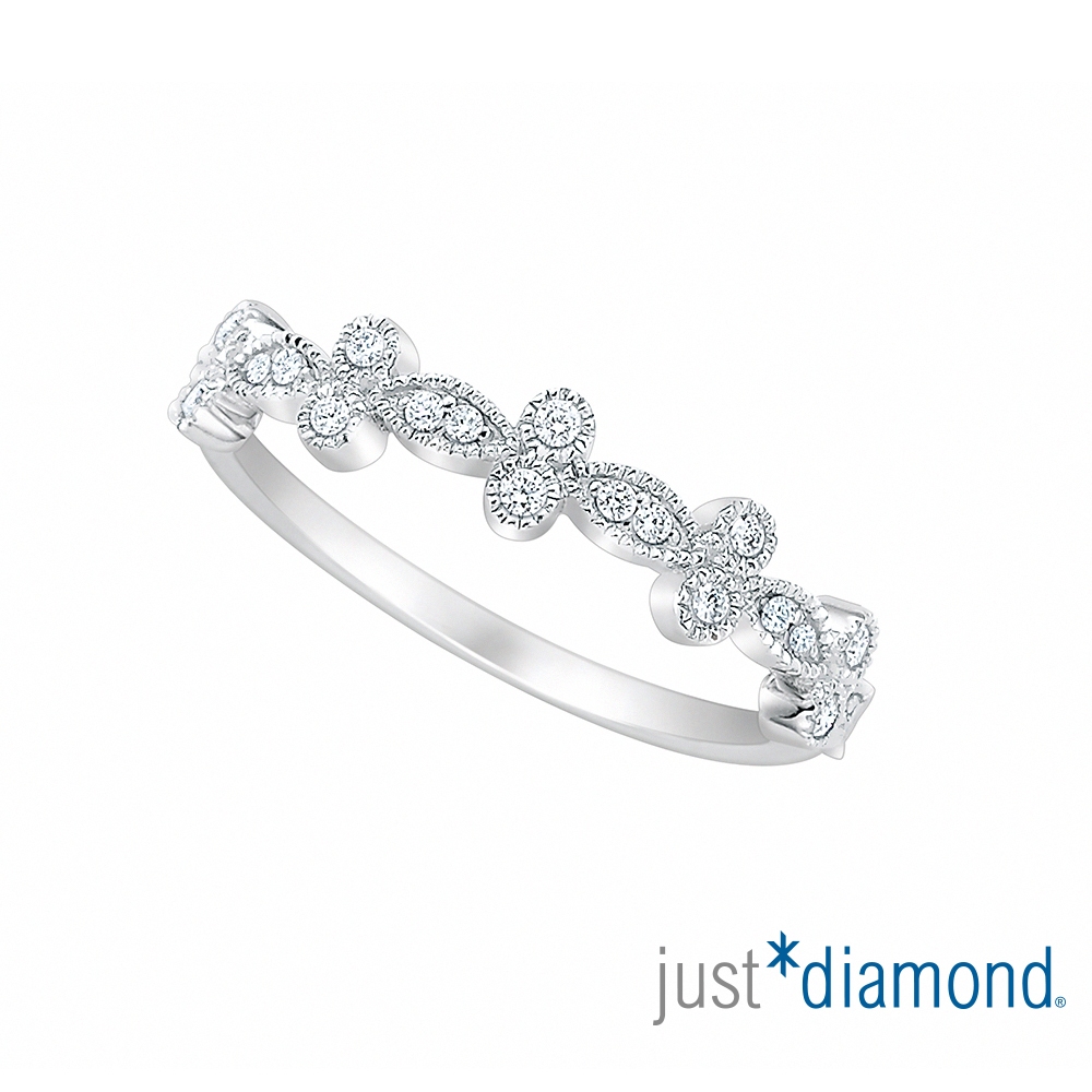 【Just Diamond】遇見幸福 鑽石戒指