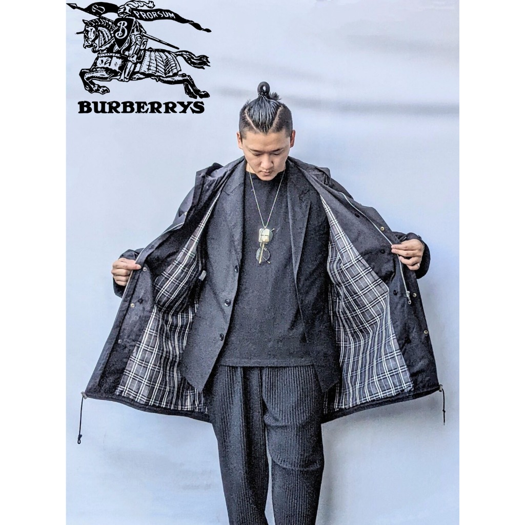 ［SOLWAY BOOG］「稀有款」Burberry Black Label M-65 Parka Mods風衣