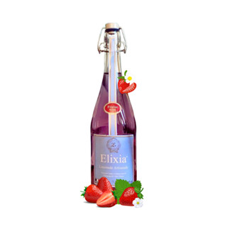 無酒精氣泡香檳"冬季限定"現貨🇫🇷法國原裝進口Elixia氣泡香檳330ml "草莓" 12入/箱