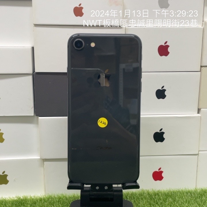 【外觀不錯】Apple iPhone 8 64G 4.7吋 黑色 蘋果 買手機 新北 板橋 新埔 捷運 可自取 1220