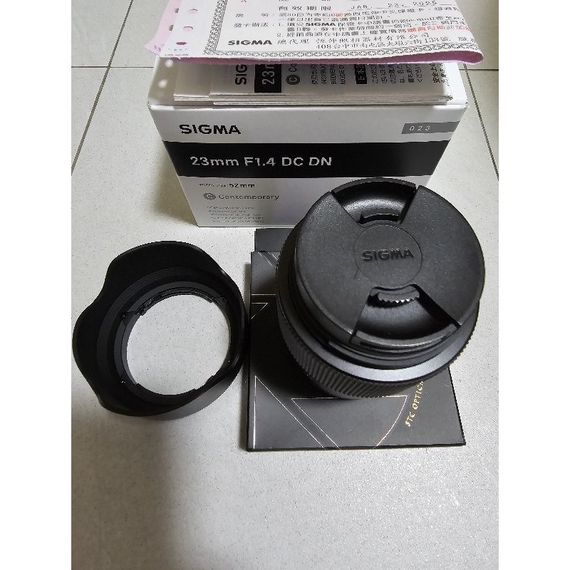 Sigma 23mm F1.4 DC DN Contemporary 定焦鏡頭(公司貨) 二手保固中 for Sony