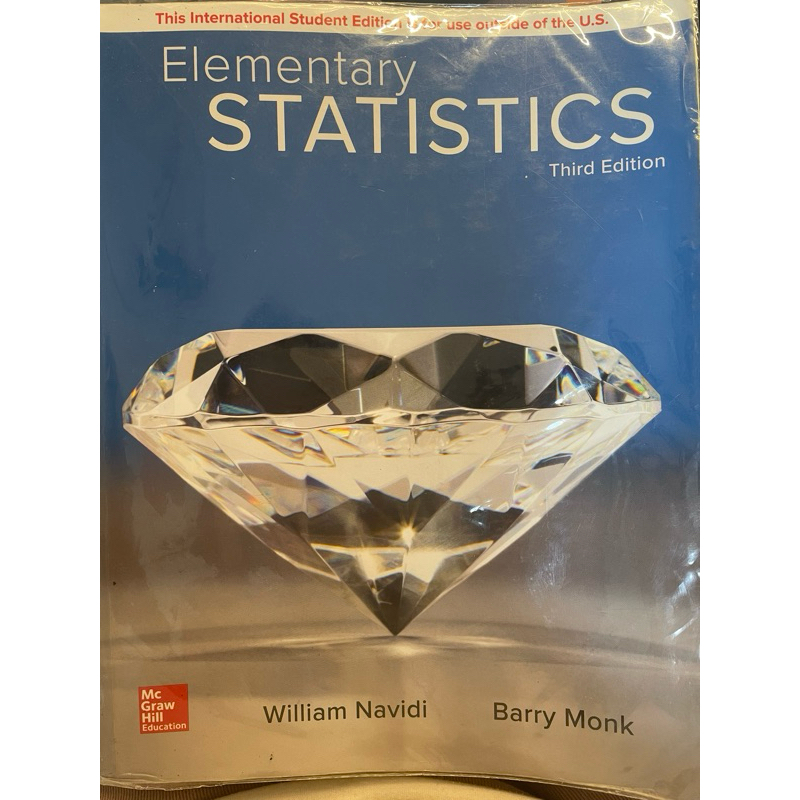 Elementary Statistic 基礎統計學 第三版