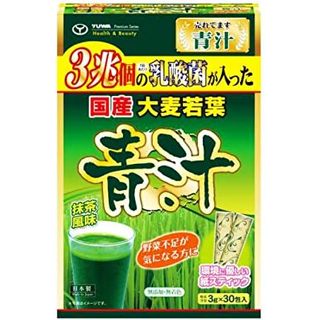現貨 日本 YUWA 3兆個乳酸菌 國產大麥若葉青汁