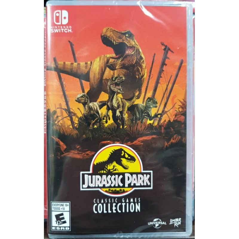 【全新現貨】NS Switch遊戲 Jurassic Park 侏儸紀公園：經典遊戲合集 英文版 全球限量發行 侏羅紀