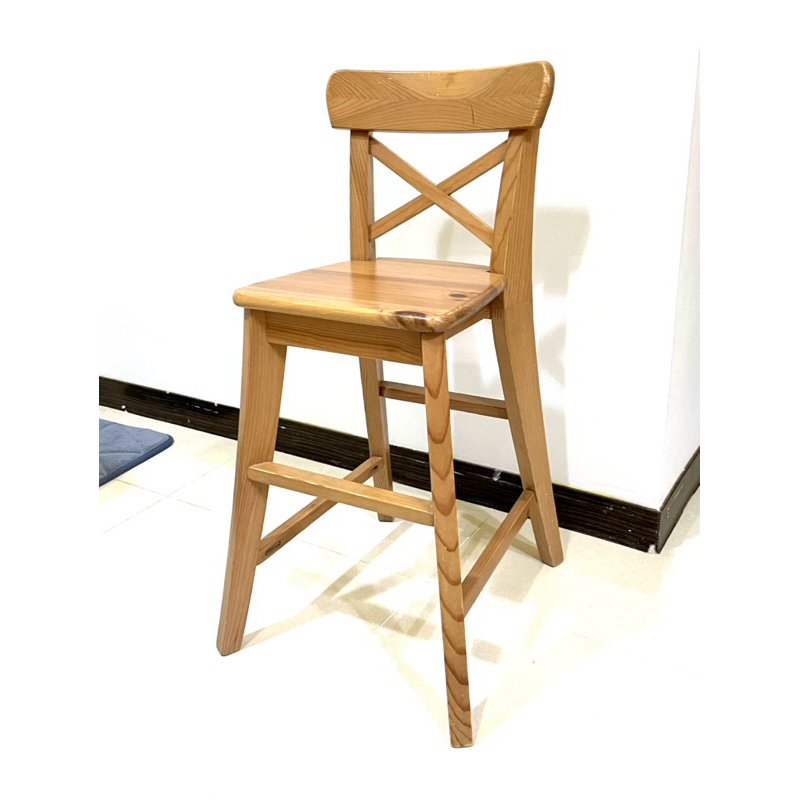 IKEA 兒童木頭餐椅 二手 台中