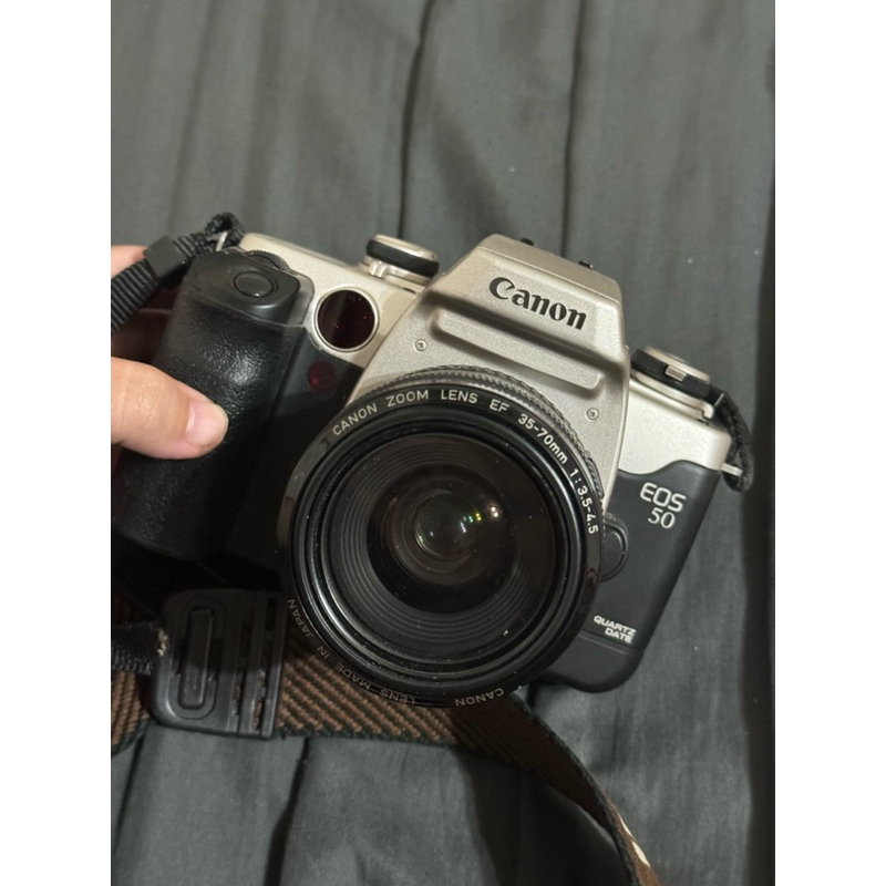 ［二手］Canon eos 50底片相機（附鏡頭、背帶）