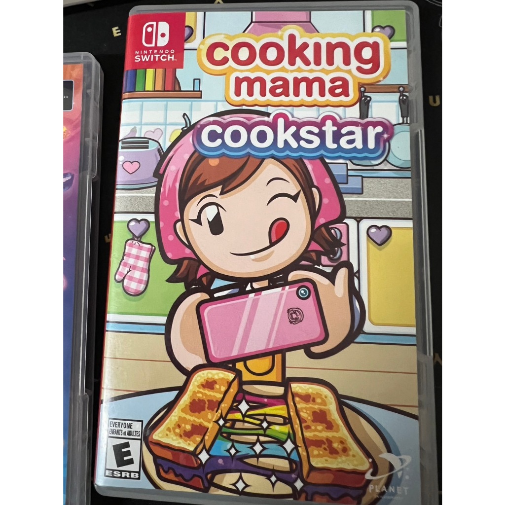 現貨 二手NS Switch 妙廚老媽 廚藝之星 英文版 cooking mama 料理媽媽