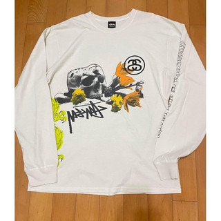 STUSSY 23 FA STRIKE LS TEE PIGMENT DYED
