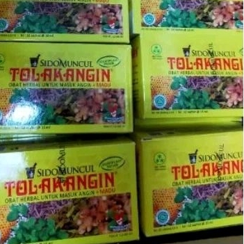 感冒了SIDOMUNCUL Tolak Angin 12 pcs