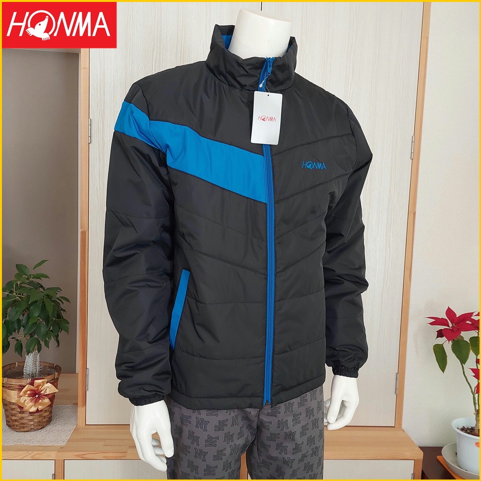 日本新品✈️HONMA 本間 高爾夫 鋪棉外套 男 L号 HONMA GOLF 高爾夫 防寒鋪棉 防風外套 MF823H