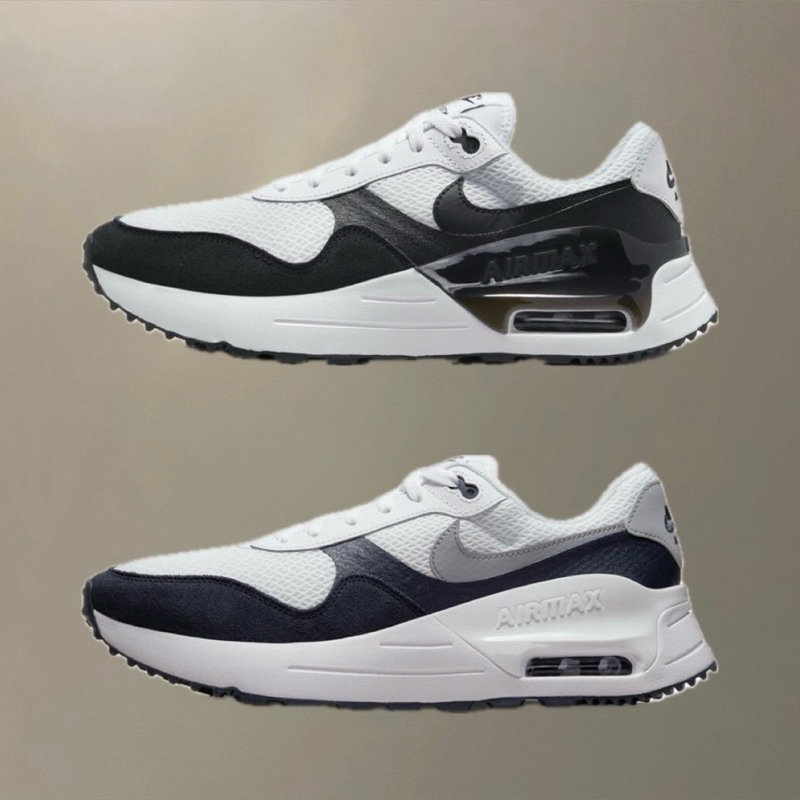 [Ban]Nike Air Max Systm 黑白 白藍色  DM9537-103 102