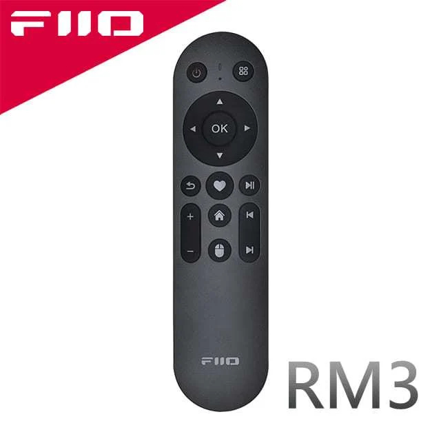 【FiiO RM3藍芽遙控器】360°無死角控制/藍芽BLE5.0低功耗/滑鼠模式/遠端/ABS