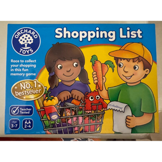 英國orchard toys 購物清單桌游shopping list兒童拼圖數學玩具