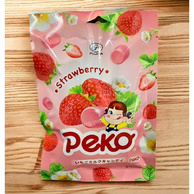 🐾 日本 不二家 草莓牛奶糖 牛奶糖