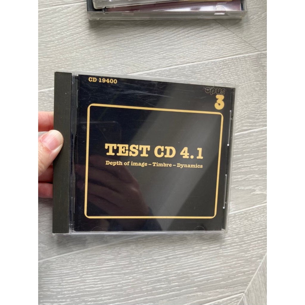 9.9新二手CD SB前 TEST CD 4.1 OPUS 3 CD UP 音響測試片