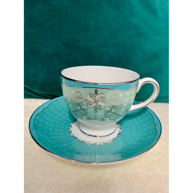 （已售出）全新專櫃一級品 已停產Wedgwood 瑋緻活 Psyche 西臘女神 賽姬系列 骨瓷 花茶兩用杯盤組