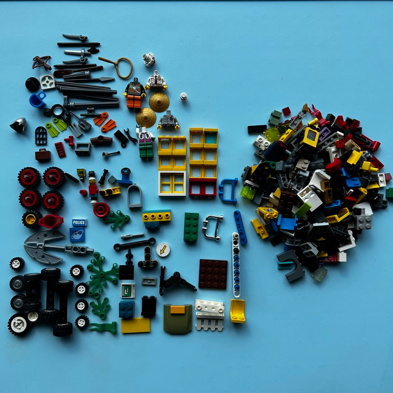 正版 二手 絕版 樂高 LEGO零件 配件 創作 道具 生日禮物 交換禮物 交通 人偶 汽車 特殊零件