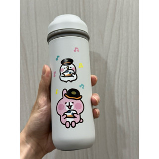 臺灣高鐵 WOKY 沃廚 卡娜赫拉 -JIN真瓷系列 輕量隨行陶瓷保溫瓶400ML-高鐵版（白色） 全新未使用