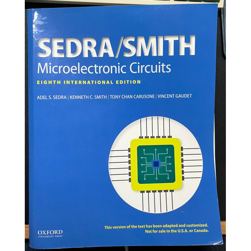 Microelectronic Circuits Sedra/Smith 8/e