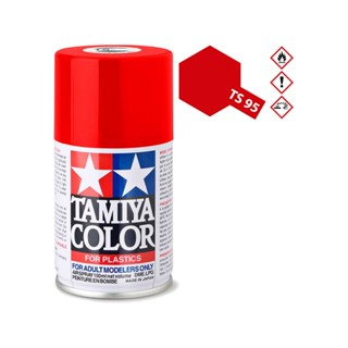 (大鳥叔叔模型) TAMIYA 田宮噴漆 85095 TS95 TS-95 純金屬紅色 100ml