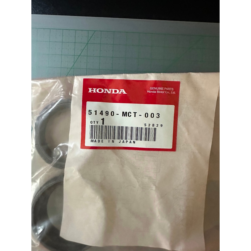 HONDA SHADOW750 VT750 51490-MCT-003 前避震器油封組 日製