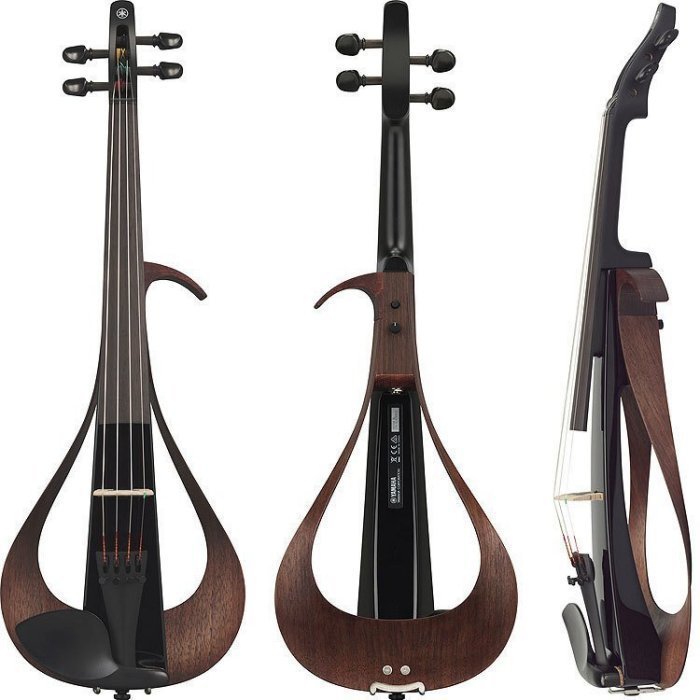 【現代樂器】六期零利率免運！YAMAHA YEV-104 電子小提琴 電小提琴 黑色 YEV104