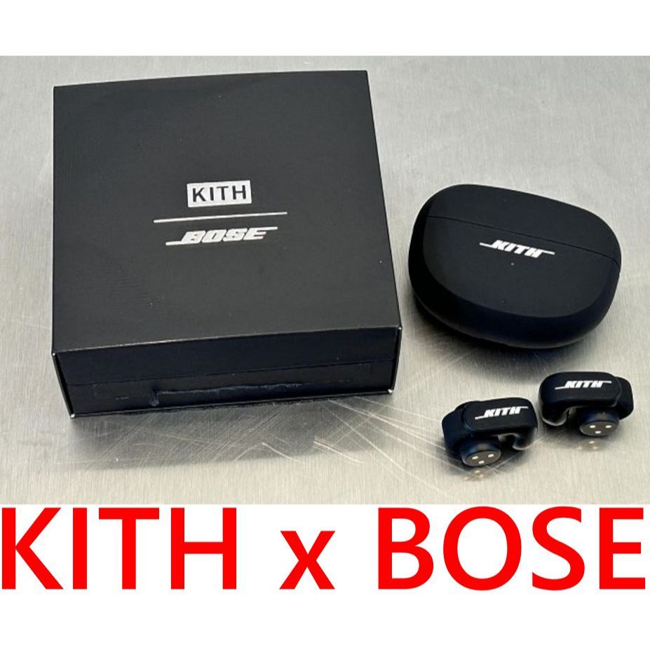 BLACK全新KITH x BOSE Ultra Open Earbuds新世代嶄新耳機