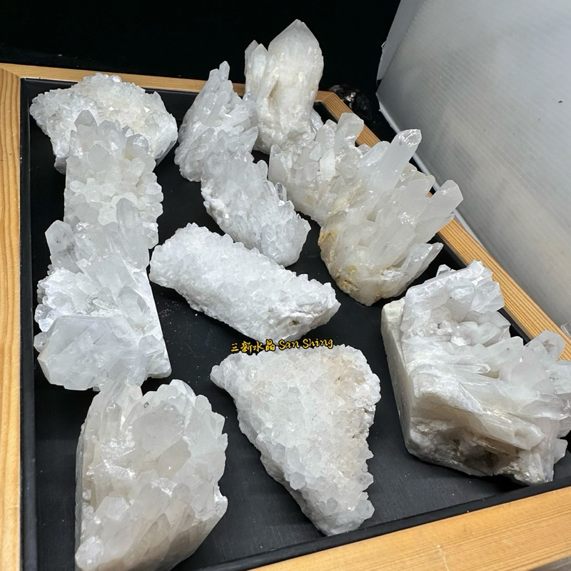 白水晶簇 🌠三新水晶🌠 中小型白水晶簇 天然白水晶簇 原礦