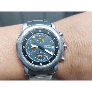 esprit chronograph watch 腕錶 三眼錶