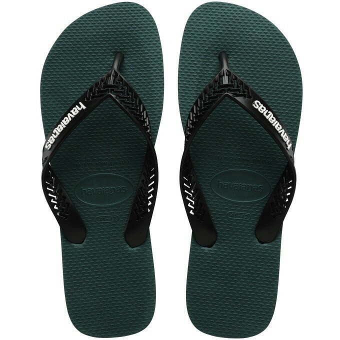 havaianas 哈瓦士 巴西人字拖 男款 Power light solid 綠底黑帶 涼鞋 拖鞋 夾腳拖 海灘鞋