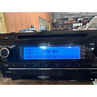 現貨二手 ALTIS 14年 TOYOTA原廠主機音響 CQ-JS74G3WW