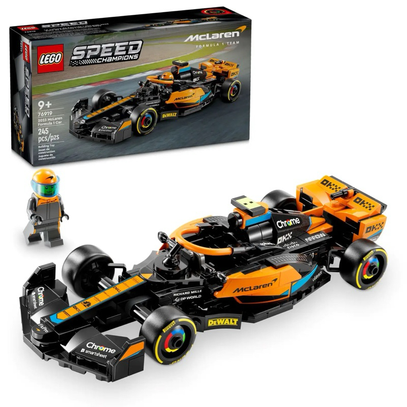 Home&amp;brick LEGO 76919 2023 McLaren F1 RaceCar Speed