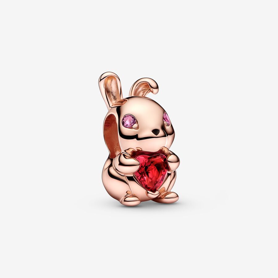 yuqiansp專業代購潘朵拉 Pandora 兔年生肖串飾 愛情 情侶 禮物 782471C01