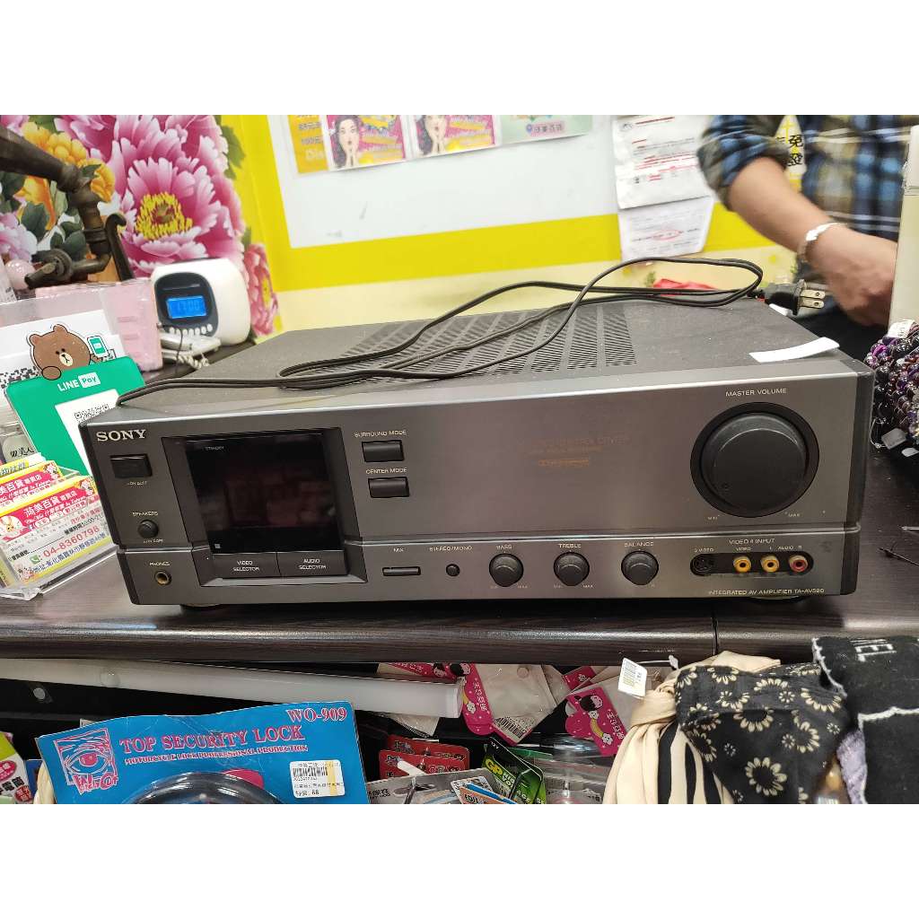 零件機*SONY TA-AV590 擴大機 放大器 $2800