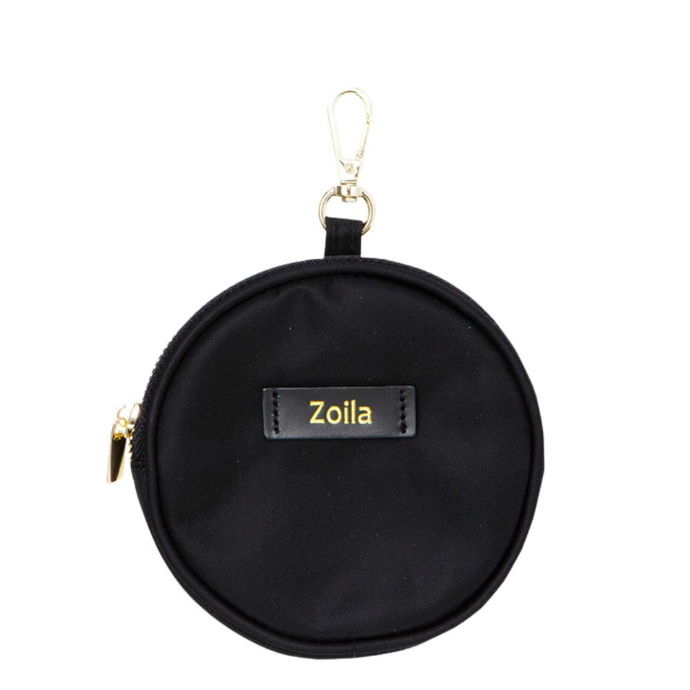 Zoila掛飾小圓包(L) 經典黑 小零錢包 可放卡片