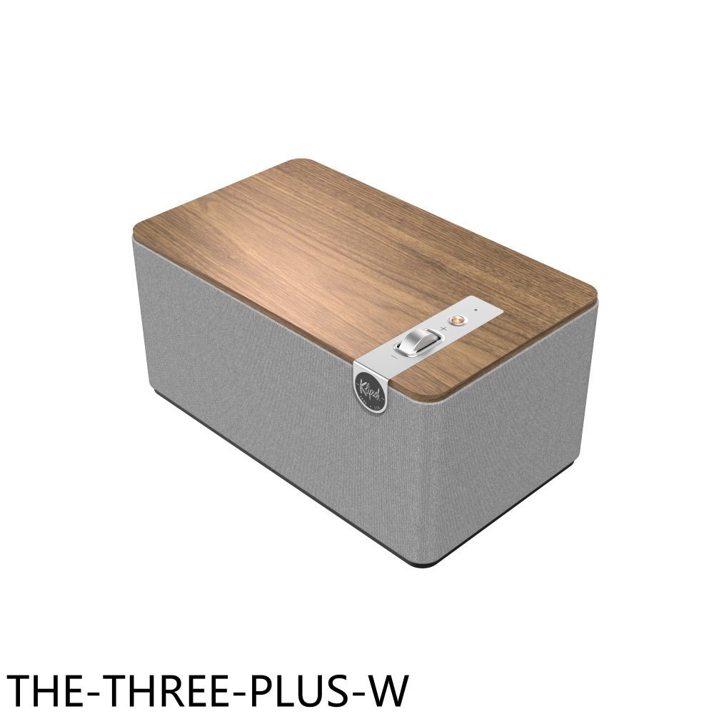 《再議價》Klipsch【THE-THREE-PLUS-W】藍牙喇叭木紋色音響(7-11商品卡1400元)