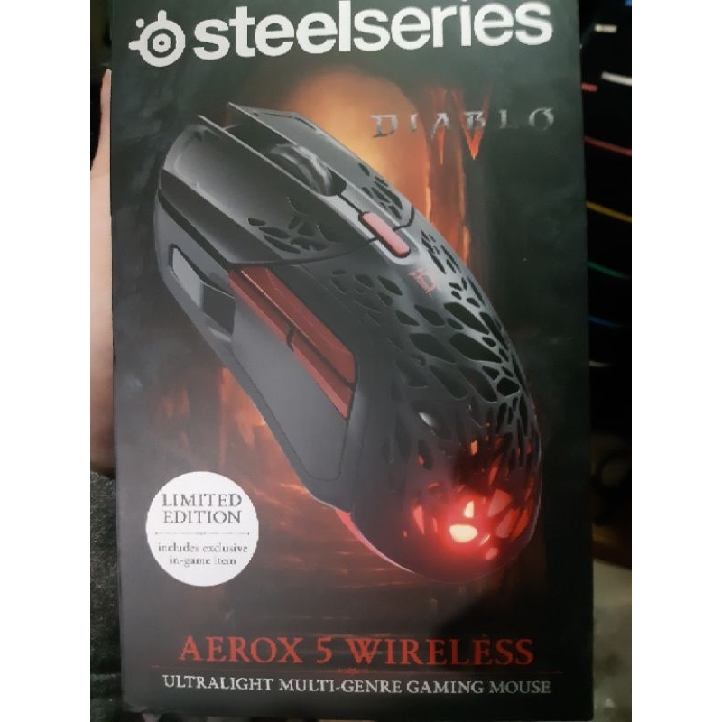 Steelseries 賽睿 Aerox 5 Wireless 暗黑破壞神4  