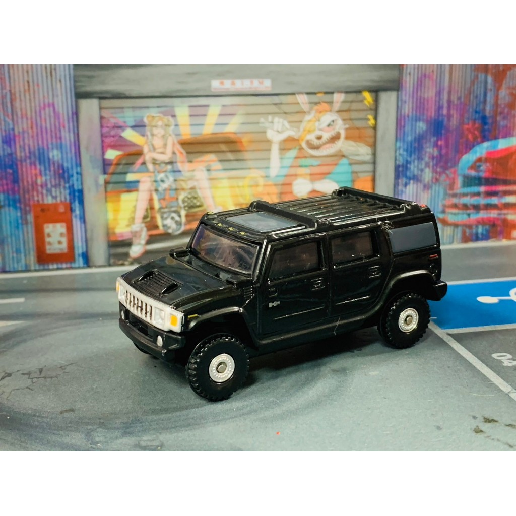 ★TOMICA-A04-無盒二手-HUMMER H2悍馬車 黑